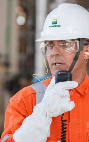 Man with Petrobras Uniform